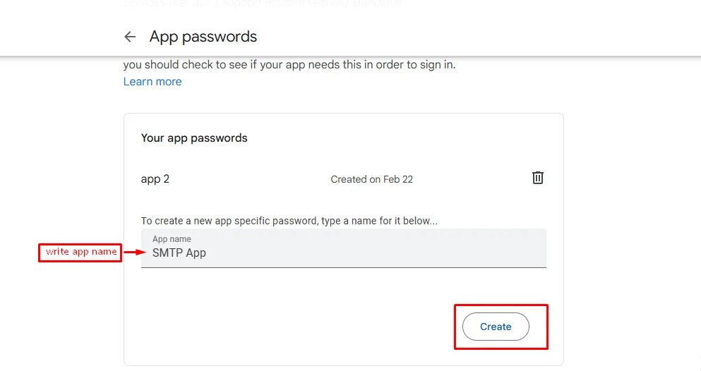 App Password