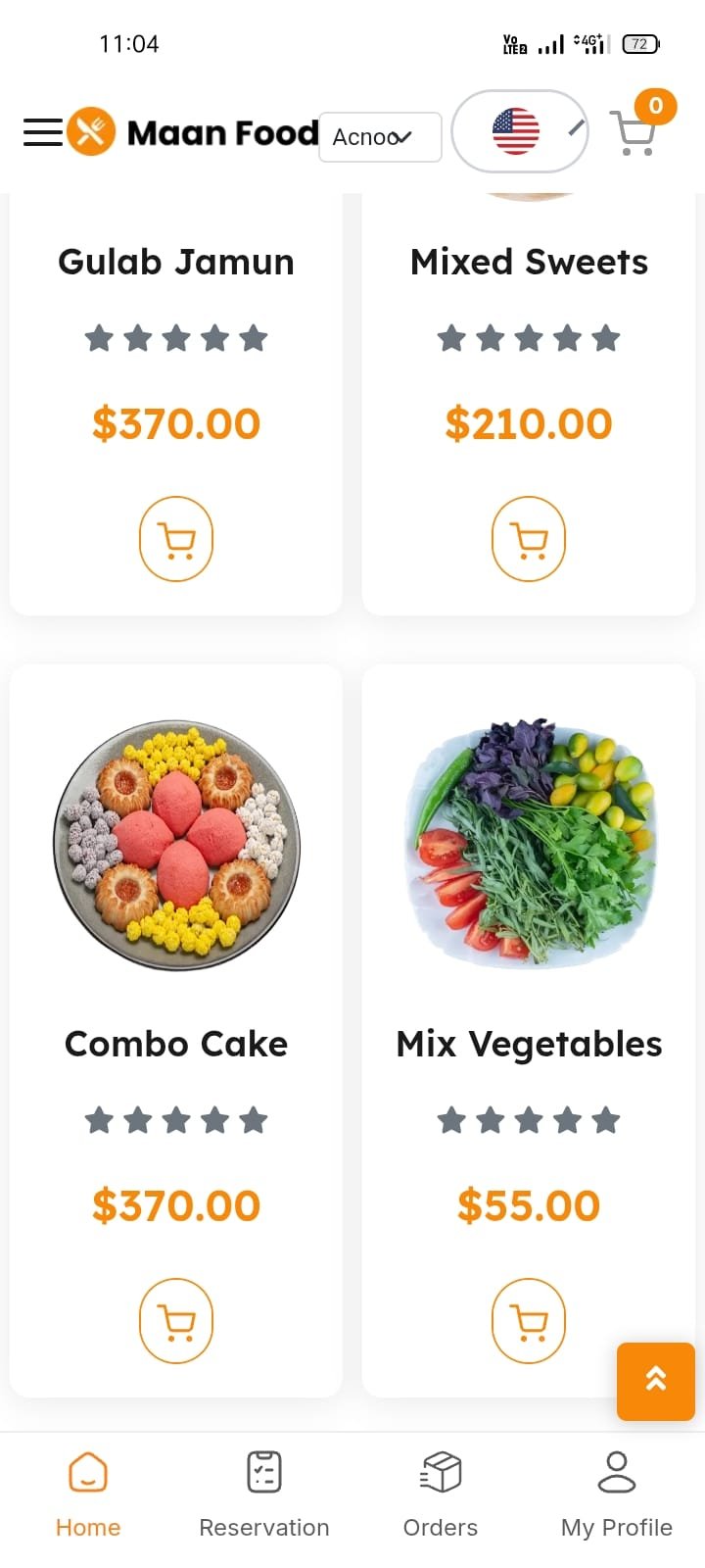 Cart Item List