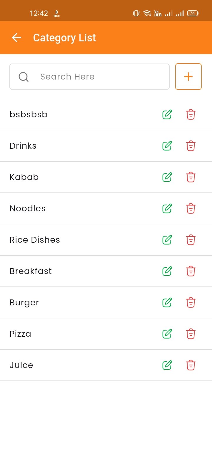 Category List