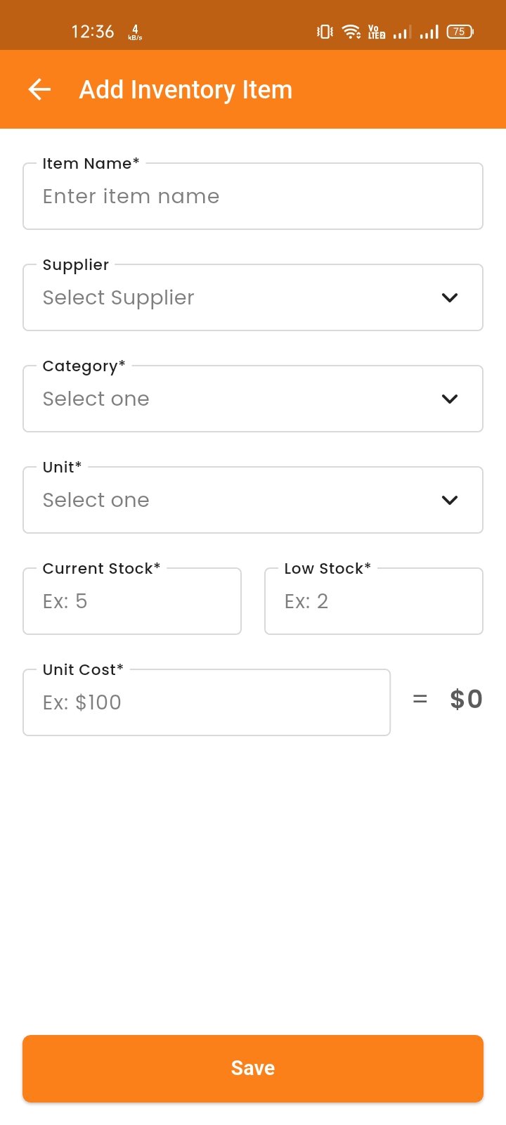 Create Inventory