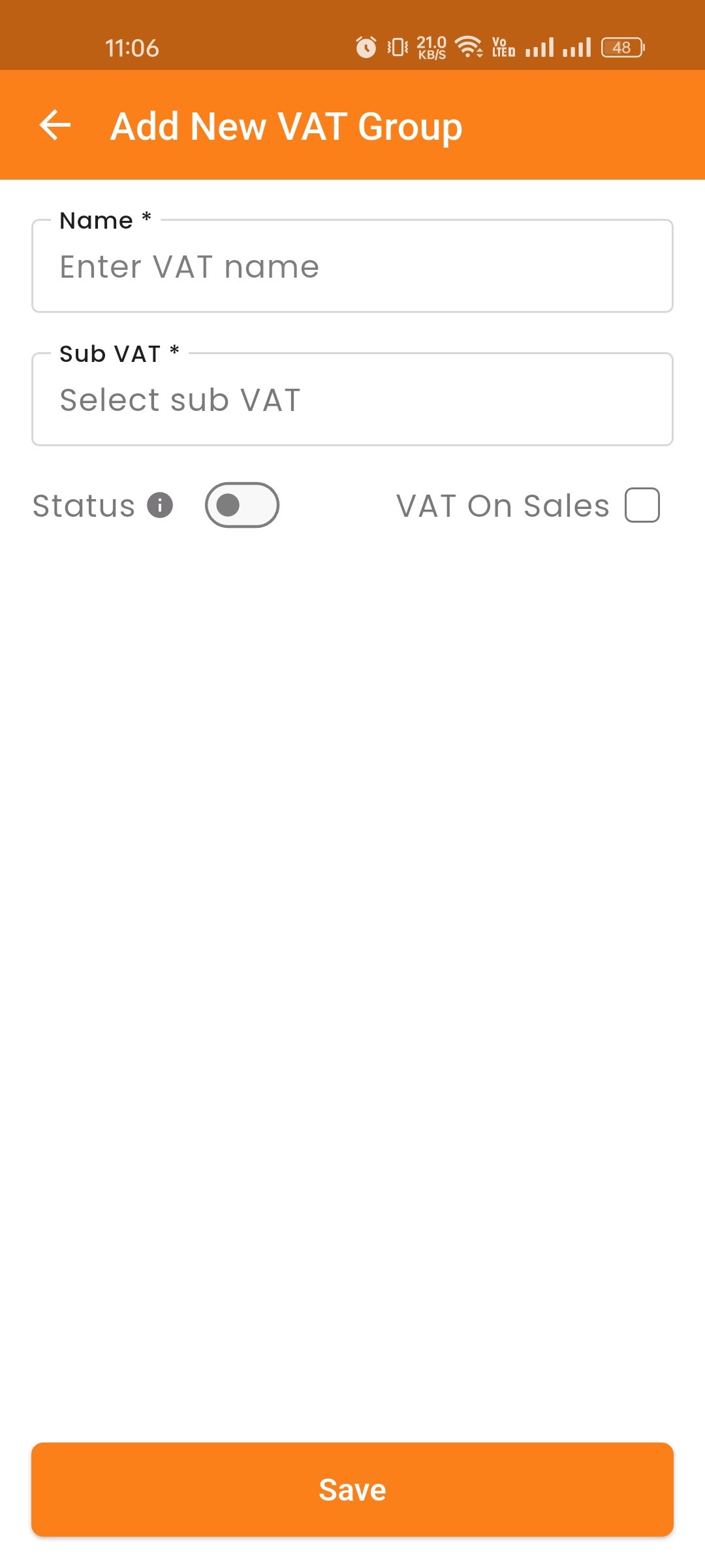 Create VAT Group