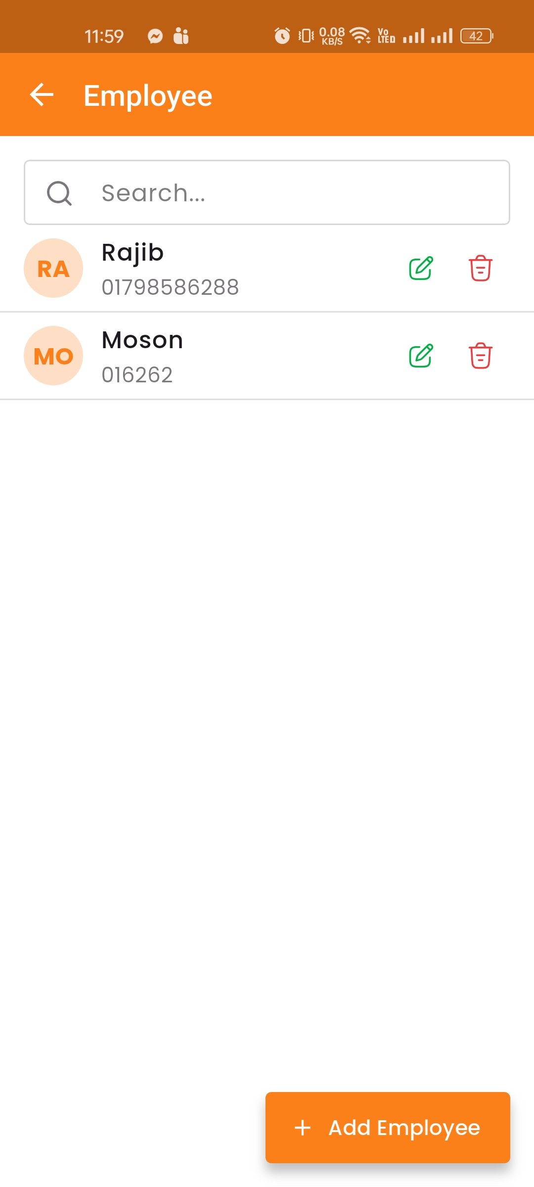 Employee List