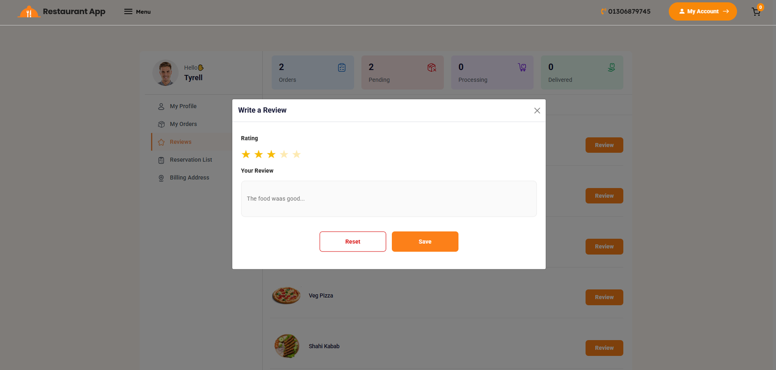 Review Create