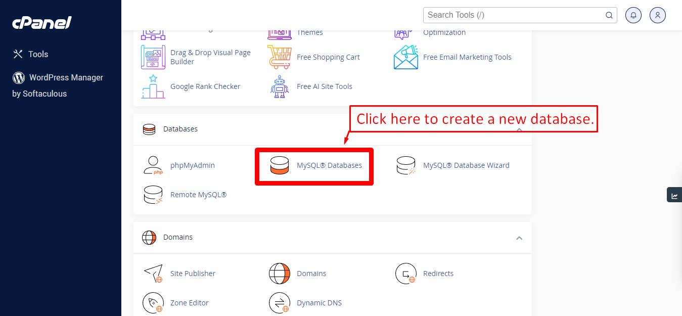 Create Database