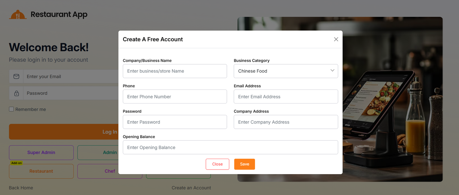 Login